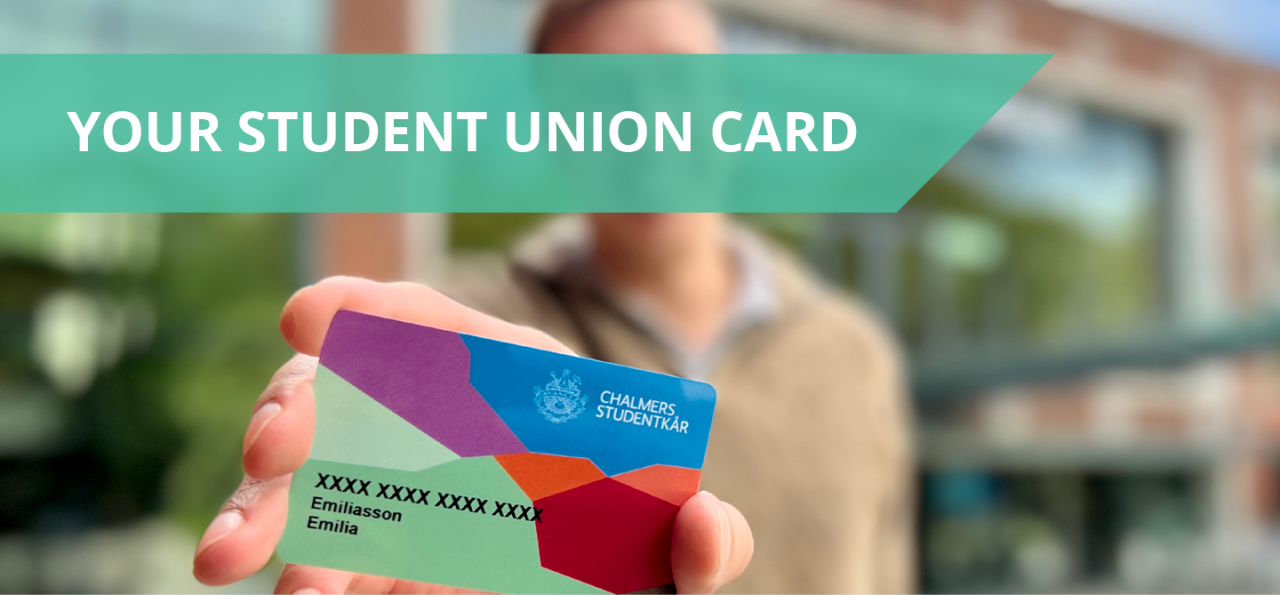 The Union card - Chalmers Studentkår